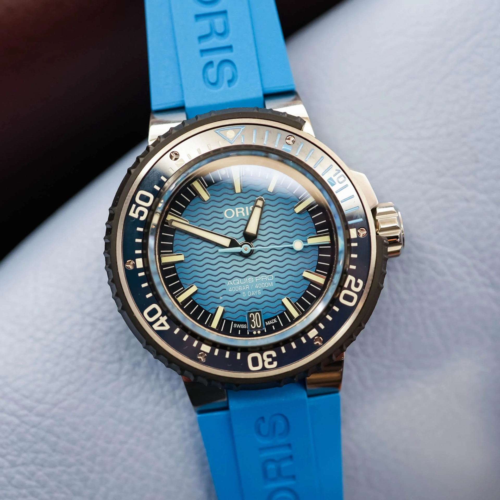 Aquis Pro 4000 метров - новый покоритель глубин от Oris!